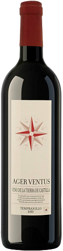 Вино Ager Ventus Tempranillo сухое красное 0.75 л