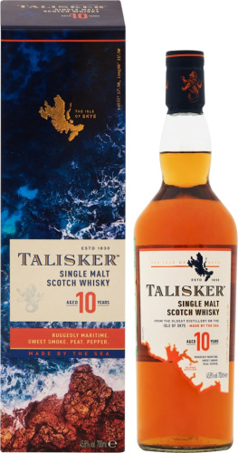 Изображение товара Виски Talisker односолодовый 0.7 л 45.8% выдержка 10 лет Шотландия