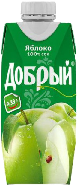 "Добрый" Яблоко 0.33 л
