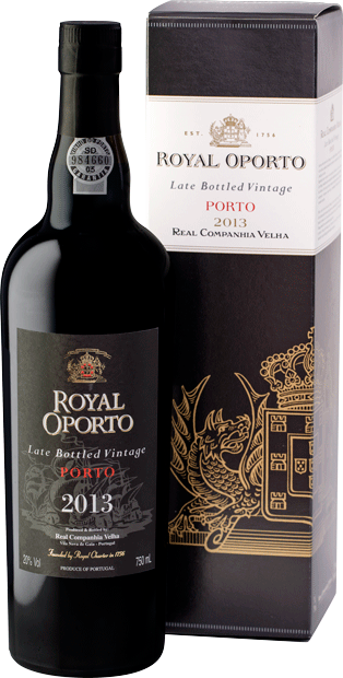 Портвейн Royal Oporto, LBV, Douro DOC, в подарочной упаковке 0.75 л