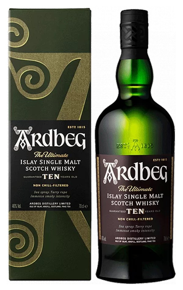 Ardbeg 10 Years Old Islay Single Malt Scotch