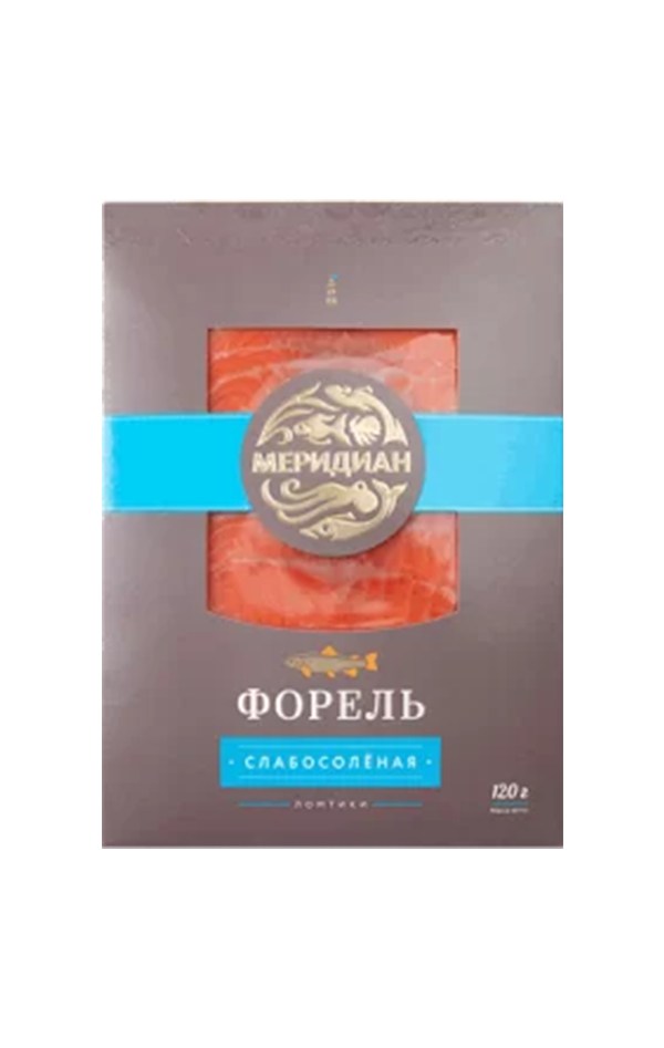 Форель ломтики Меридиан