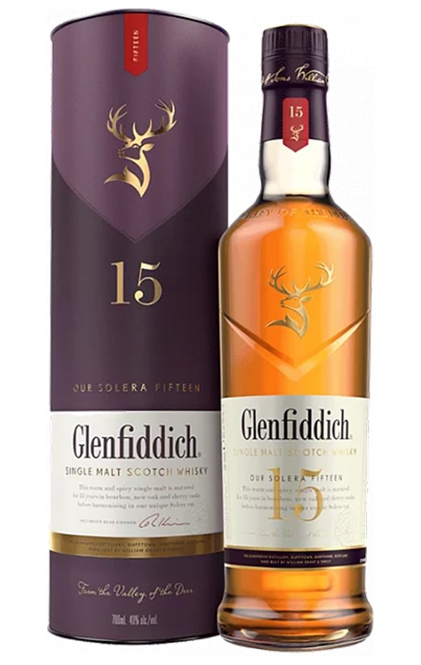Виски Glenfiddich 15 летней выдержки
