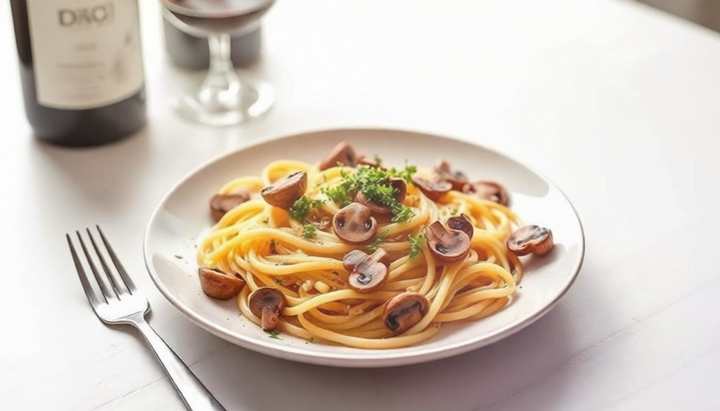 вино к пасте с грибами
