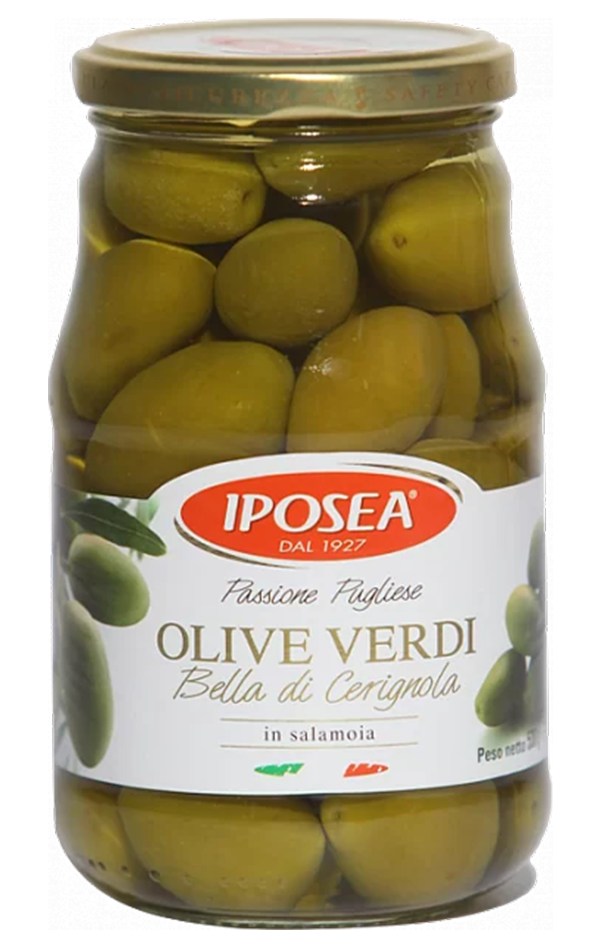 Оливки зеленые Белла Чериньола