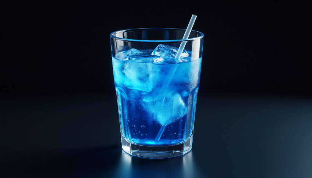 голубые гавайи коктейль