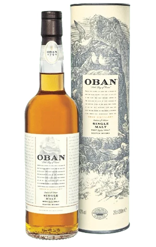 Виски Oban malt, 14 летней выдержки