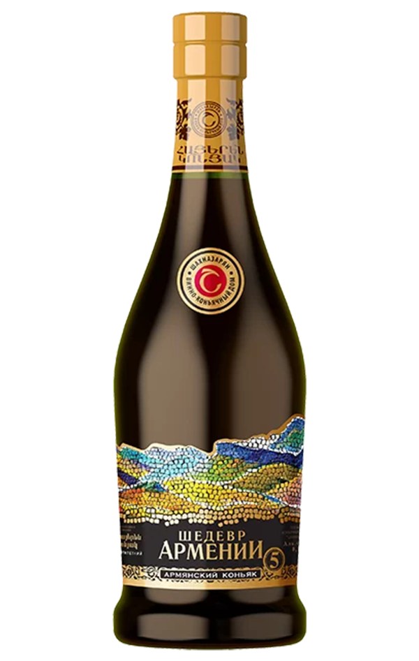 Коньяк Шедевр Армении 5-летней выдержки