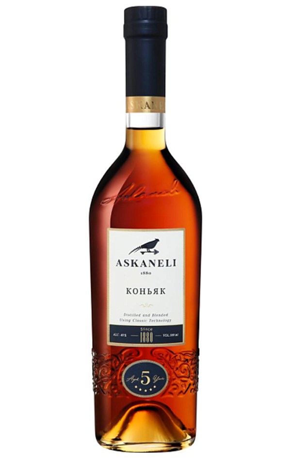 Коньяк Асканели ординарный пятилетний