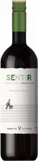 Вино Sentir Ecologico Organic 0.75 л сухое красное