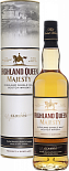 Виски Highland Queen Majesty Classic Highland Single Malt Scotch Whiskey, 3-летней выдержки, в подарочной упаковке