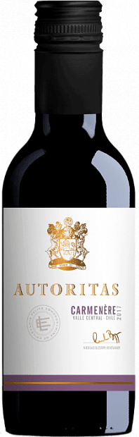 Вино Autoritas Carmenere 0.187 л