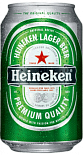 Светлое пиво Heineken, в банке