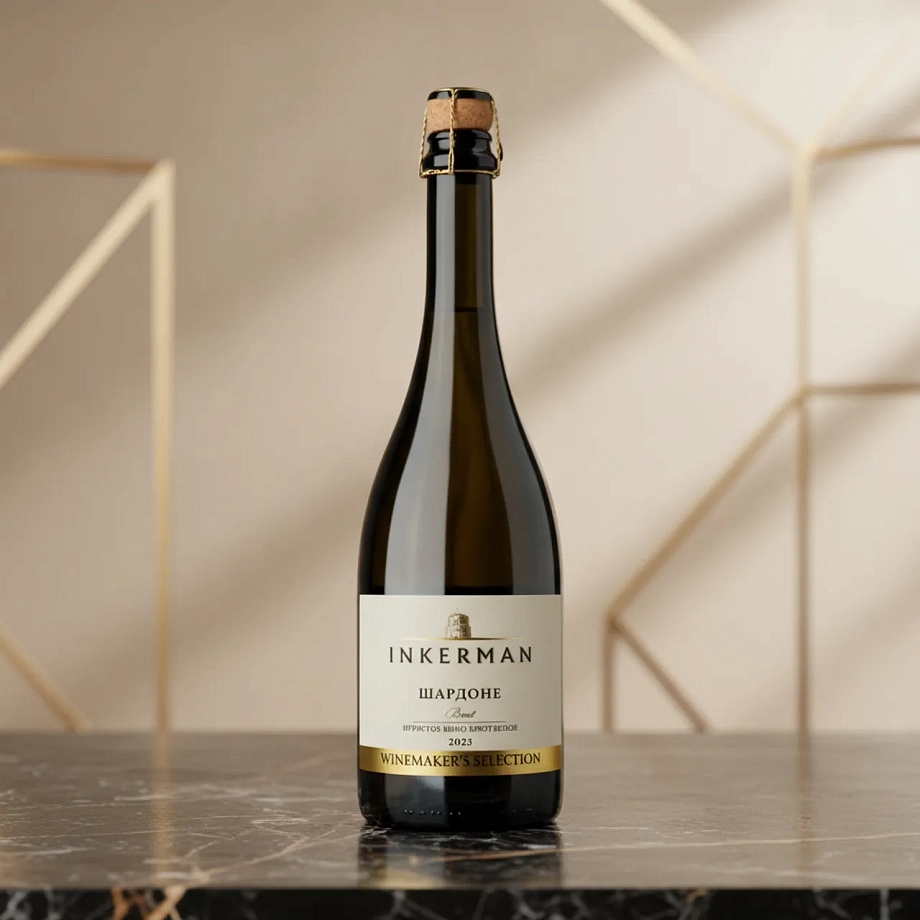 Игристое вино Inkerman Шардоне Winemaker`s Selection 0.75 л