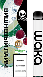 Электронный Испаритель Waka Solo Cherry Lime 1800 Затяжек