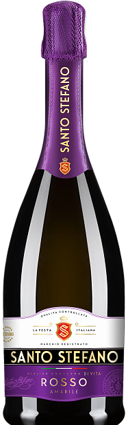 Игристое вино Santo Stefano Rosso Amabile 0.75 л