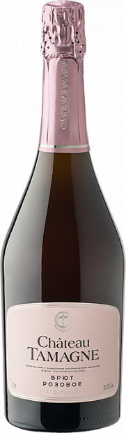 Игристое вино Chateau Tamagne брют розовое 0.75 л
