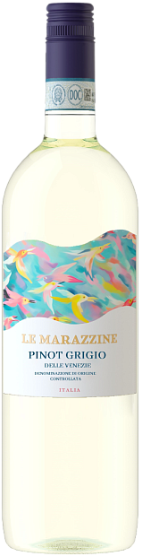 Изображение товара Le Marazzine Pinot Grigio - белое вино Пино Гриджио из Венето