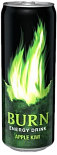 Энергетический напиток Burn яблоко-киви 0.33л