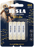 Tesla Batteries Gold+ AAA 4 штуки