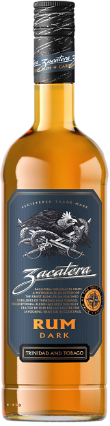 Ром Zacatera Dark Rum 0.7 л