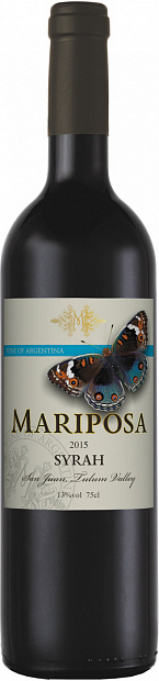 Вино Mariposa Syrah 0.75 л