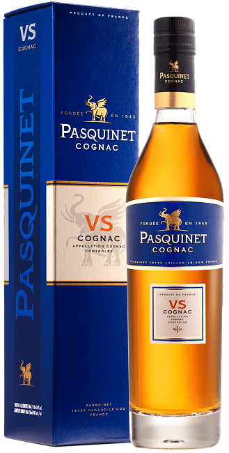 Изображение товара Pasquinet VS коньяк, 0.7 л, 40% крепости Изображение товара Pasquinet VS коньяк, 0.7 л, 40% крепости