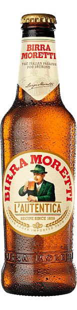 Светлое пиво Birra Moretti 0.33 л итальянское
