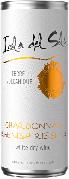 Изображение товара Вино Isola Del Sole в алюминиевой банке 0.25 л свежее и легкое