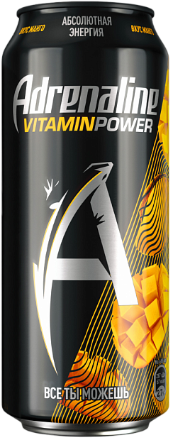 Изображение товара Adrenaline Game Fuel Манго Шторм - Энергетический напиток 0.449 л