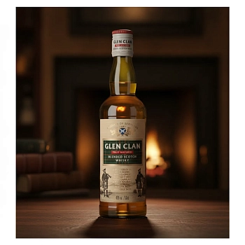 Виски GLEN CLAN Blended Scotch Whisky 0.7 л