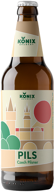 Пиво Konix Czech Pilsner 0.45 л