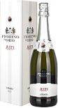 Игристое вино Abbazia Fiorino d'Oro Asti Spumante Dolce DOCG в подарочной упаковке