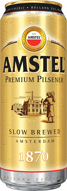 Светлое пиво Amstel Premium Pilsener 0.45 л