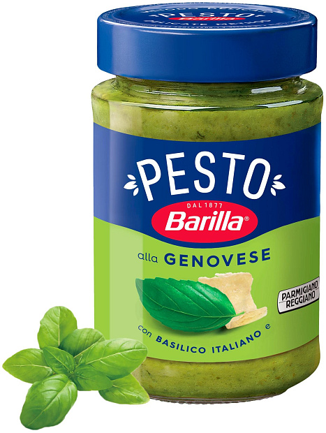 Соус Barilla Pesto alla Genovese с базиликом