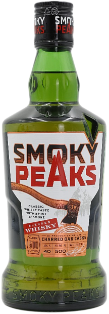 Виски Виски Smoky Peaks 0.5 л купажированный