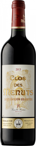 Вино Clos de Menuts, Saint-Emilion Grand Cru AOC