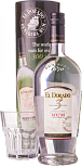 Ром El Dorado 3 летней выдержки, в подарочной упаковке с двумя стаканами