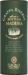 Граппа Riserva Madeira Wood Finish Sibona, в металлической тубе