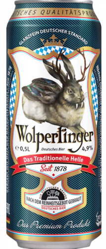 Светлое пиво Wolpertinger Das Traditionelle Helle