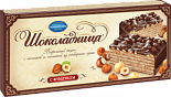 Торт вафельный Шоколадница с фундуком