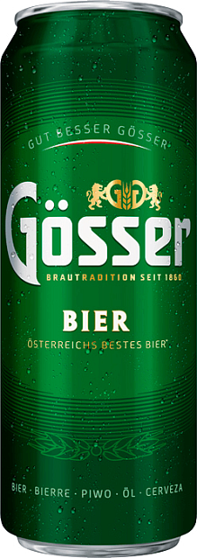 Светлое пиво Gosser 0.43 л