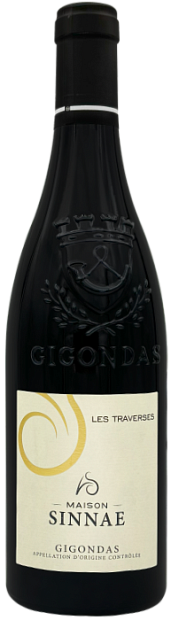Изображение товара Вино Les Traverses GIGONDAS Red, французское сухое красное с богатым вкусом