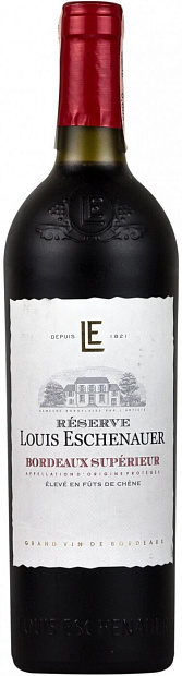 Вино Bordeaux Superieur AOC Louis Eschenauer Reserve 0.75 л