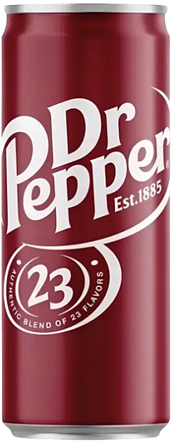 Изображение товара Газированный напиток Dr Pepper в жестяной банке 0.33 л Польша