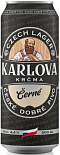 Тёмное пиво Karlova Krcma Cerne
