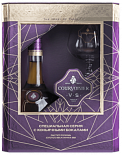 Коньяк Courvoisier VS, с 2 подарочными бокалами