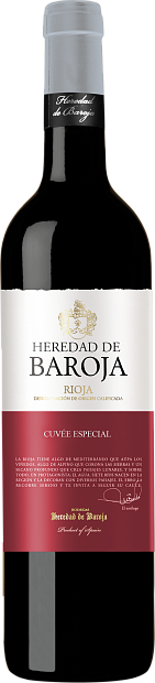 Вино Heredad de Baroja Cuvée Especial 0.75 л