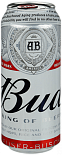 Светлое пиво Bud, в банке