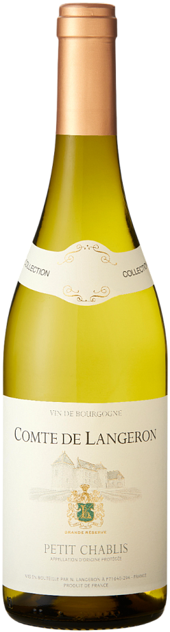 Изображение товара Вино Comte de Langeron Petit Chablis